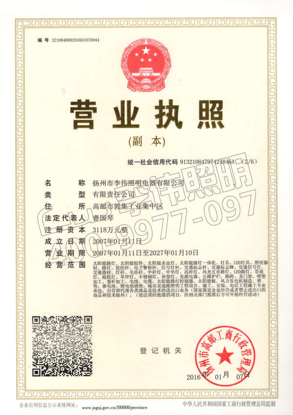 Business license